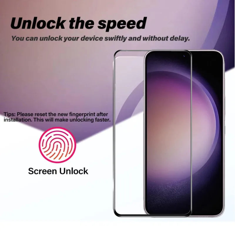 For Samsung S24 Glass, S26 S25 S24 Ultra Screen Protector For Samsung Galaxy S23 Glass Samsung S24 Ultra Tempered Glass Samsung S23 FE S20 S21 S22 Plus Protective Film Galaxy S24 Screen Protector Samsung S22