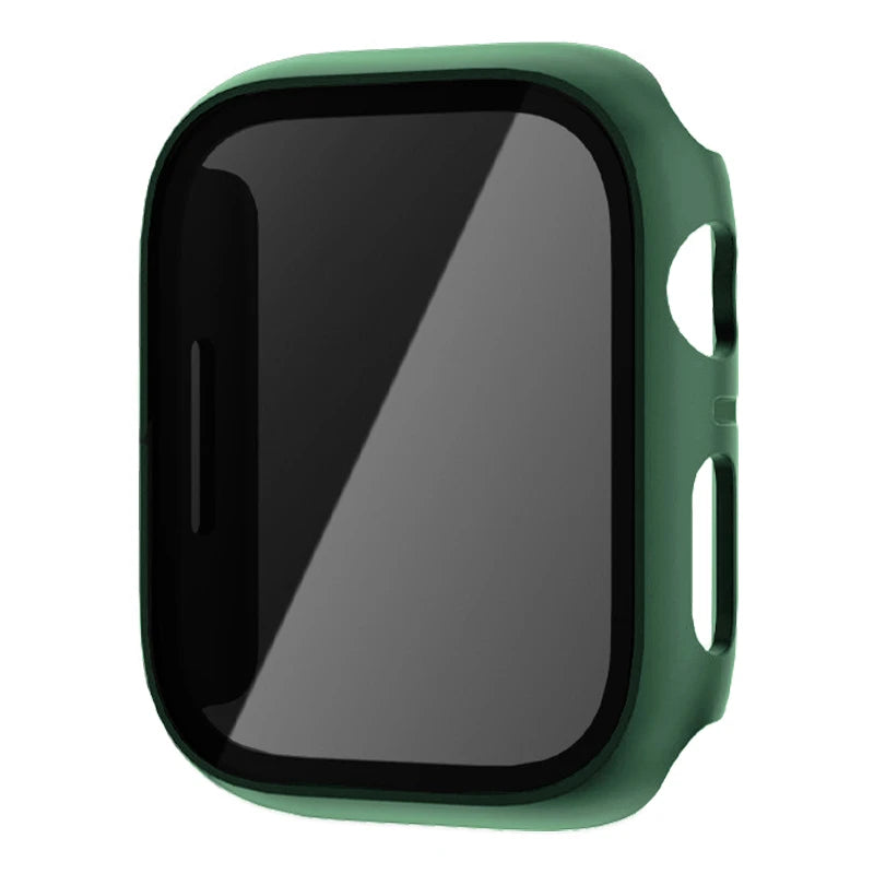 Glass+Cover For Apple Watch case 46mm 44mm 40mm 41mm 45mm 49mm 42mm Screen Protector iWatch serie Ultra 9 8 7 6 SE 5 10 42/46mm