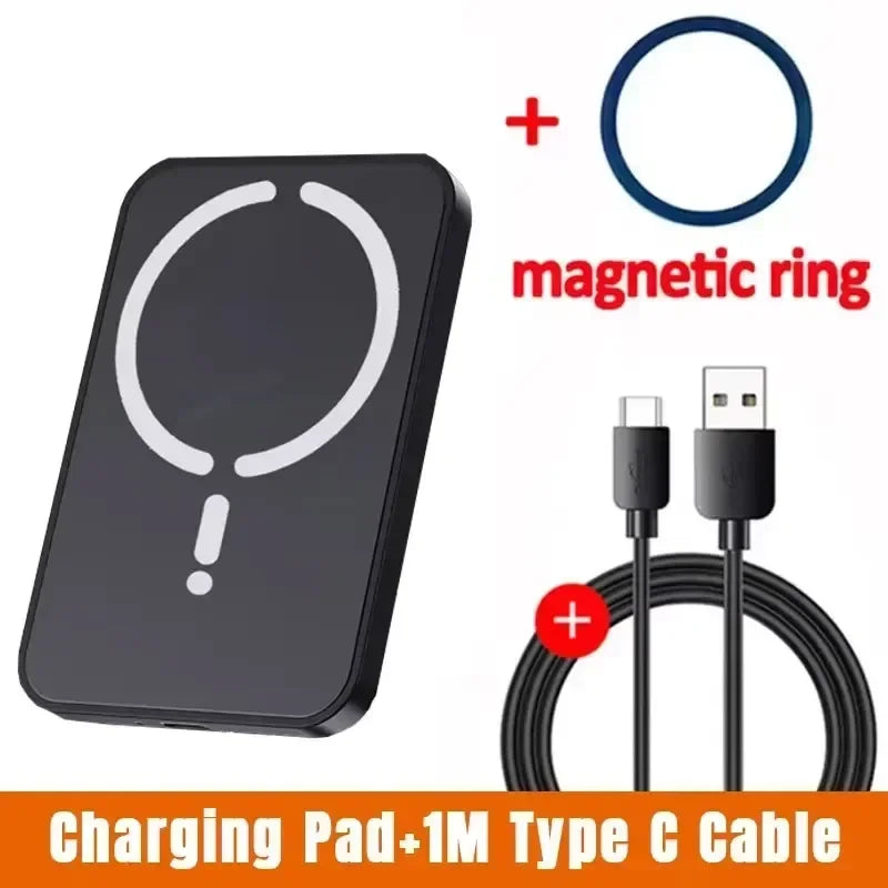Car Air Outlet Phone Holder Magnetic 15w Wireless Charging With Or Without Cable For Magsafe iPhone 17 16 15 14 13 12 Pro Max