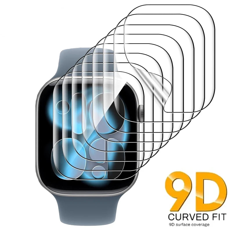 Hydrogel Film for Apple Watch 4 5 6 SE2/3 40MM 44MM Screen Protector Apple Watch 7 8 9 41MM 45MM 10 11 42mm 46MM Ultra2 3 49MM