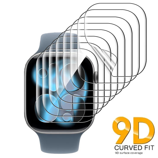 Hydrogel Film for Apple Watch 4 5 6 SE2/3 40MM 44MM Screen Protector Apple Watch 7 8 9 41MM 45MM 10 11 42mm 46MM Ultra2 3 49MM